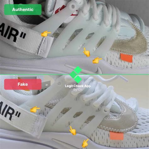 nike air presto off white real vs fake|nike presto off white price.